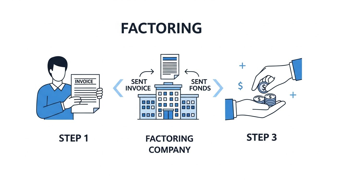 ファクタリングの仕組み：請求書を即日現金化